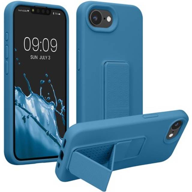 Soft Tpu Silicone Coated Case For Apple Iphone 16e With Stand