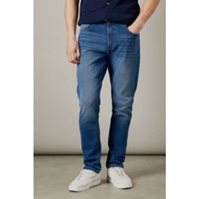 Burton mid blue jeans mens casual jeans