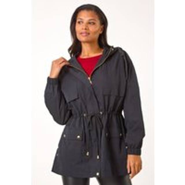 Shower Resistant Rain Jacket - Black - 12