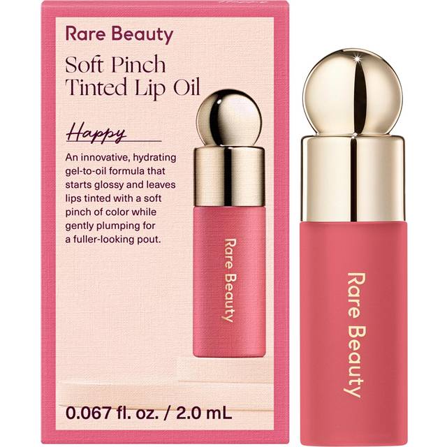 Rare Beauty Mini Soft Pinch Tinted Lip Oil Happy - 0.067 oz
