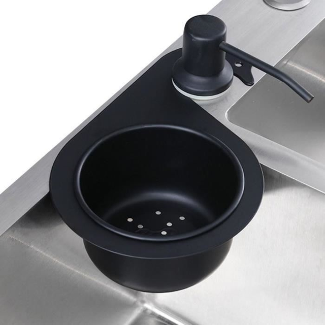 Multifunctional drain basket Stainless steel swan sink drain basket