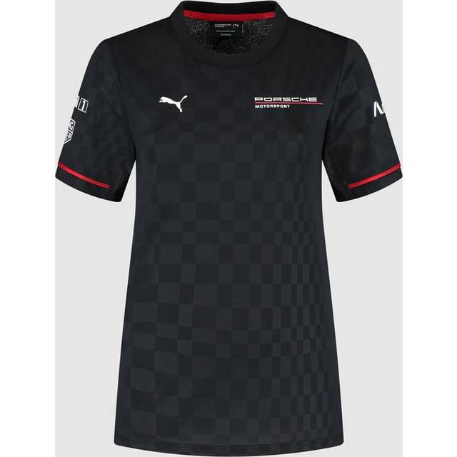 Porsche Motorsport Team 2025 Tee Womens - Black