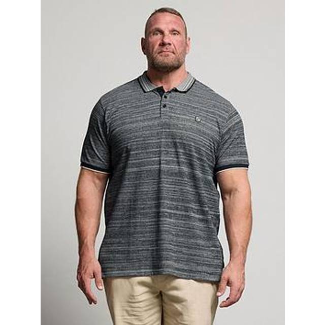 BadRhino Jacquard Polo Shirt, Blue, Size 2Xl, Men - 2XL