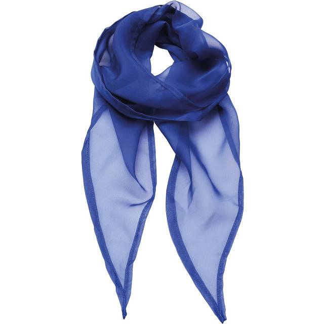 (One Size, Royal Blue) Premier Unisex Adult Colours Chiffon Scarf