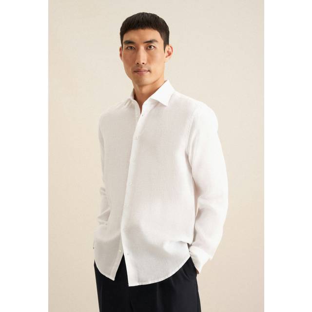 Seidensticker Business Shirt Regular 1/1 Kentcollar Uni Herr Långärmade Skjortor Stl. 44 - Från Magasin - White (44)