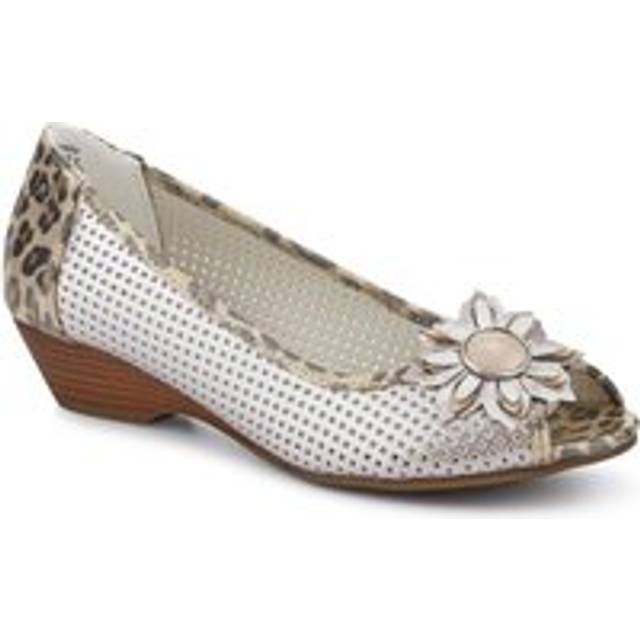 Open-Toed Pumps - SAND1900 / 135 753 - Metallic Leopard