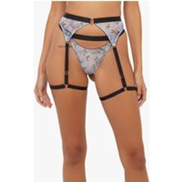 Womens Talia Renaissance Printed Mesh Suspender - Multi - 8