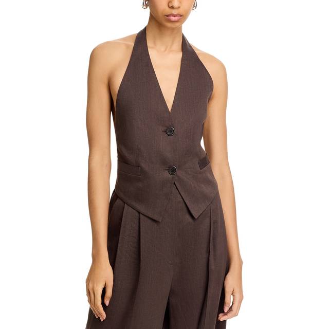 Halter Vest - espresso - d1p - 4