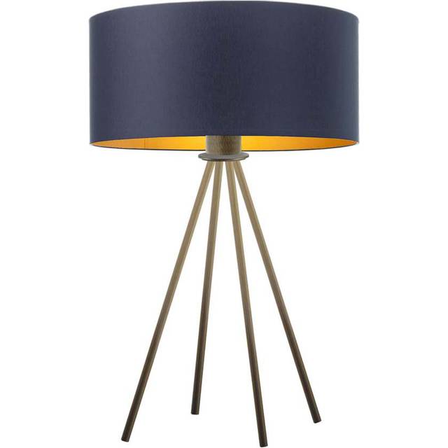 Orrville 50Cm Desk Lamp - Old Gold (50cm H X 30cm W X 30cm D)