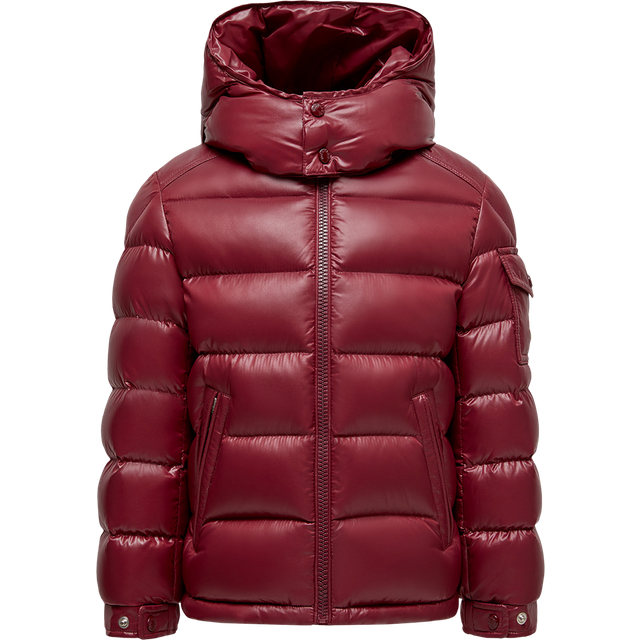 Moncler Enfant Kids Down Padded Maya Jacket in Red 4 Years By Childsplay Clothing