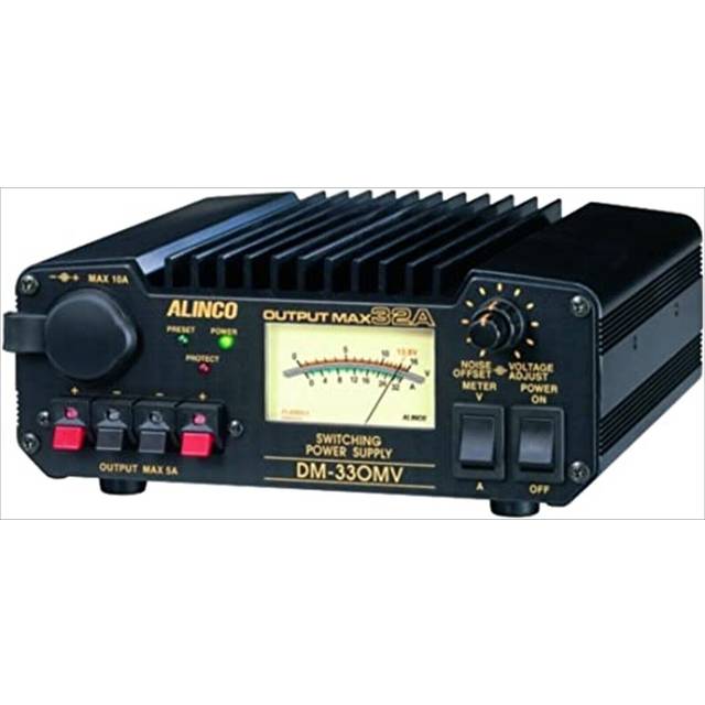 Alinco Dm-330mv Switching Compact Power Supply Output Max 32a 5-15vdc