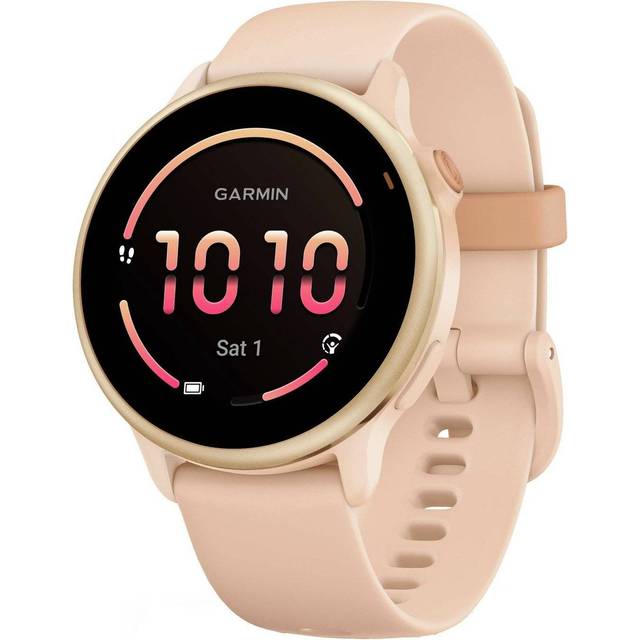 Garmin vívoactive 6 AMOLED Smartwatch 42mm, Pink Dawn