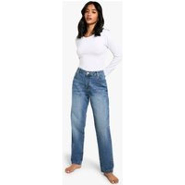 Womens Petite Basic Slim Fit Jean - Light Wash - 8/26L