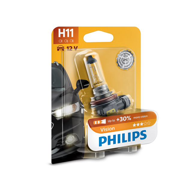 Philips 12362PRB1 H11 Vision 12V55W