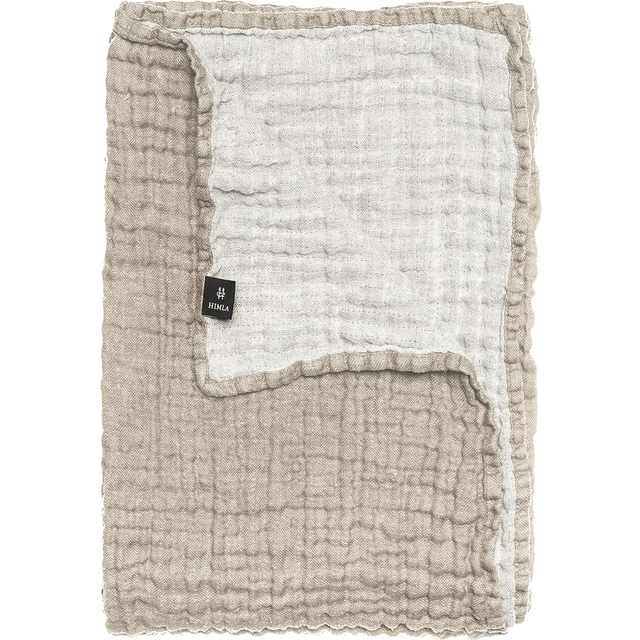 Himla Hannelin överkast beige-vit 160x260 cm