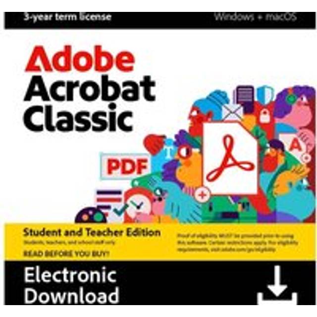 ADOBE Acrobat Classic STE - 3 years for 1 user (download)