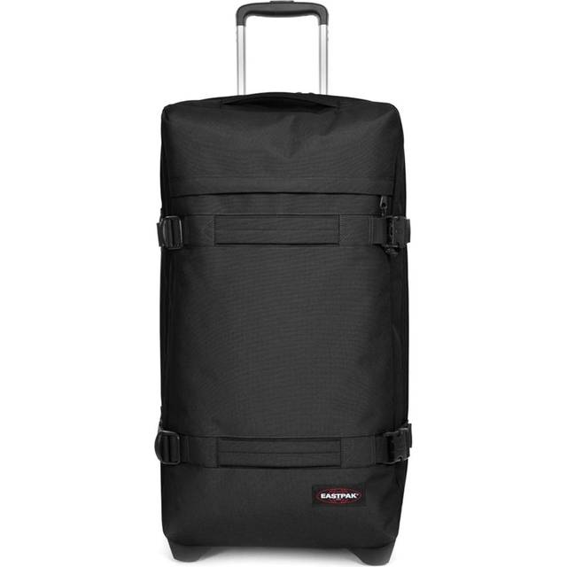Eastpak Transit'R M 78 Litres, Two Wheel Soft Suitcase, Black - 78L