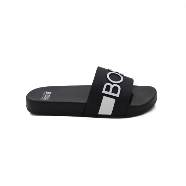 (J29274 09B-1) Hugo Boss Boy's  J29274 09B Casual Slides Black