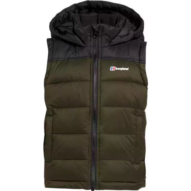 Berghaus Kids' Burham Gilet - Khaki, KHAKI