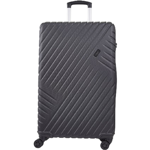 Rock Luggage Santiago Hardshell Suitcase, Large, Black