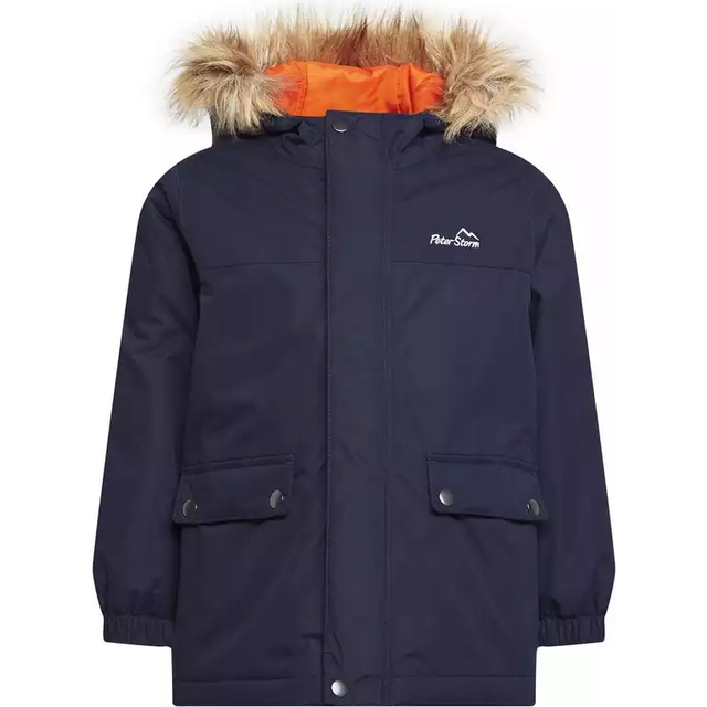 Peter Storm Kids' Waterproof Parka II, Navy