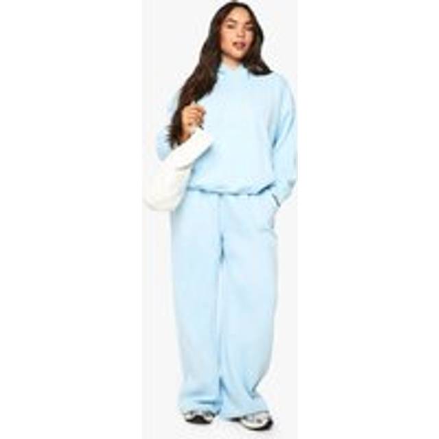 Womens Plus Wide Leg Jogger - Blue - 22, Blue