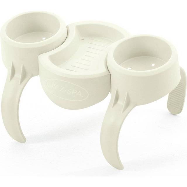 Lay-Z-Spa Hot Tub Drinks and Food Holder, Inflatable Spa Accessory, White