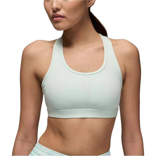 (WMNS) Air Jordan Sport Jumpman Medium Support Sports Bra 'Light Green' FB6873-394 - Light Green/White - XL