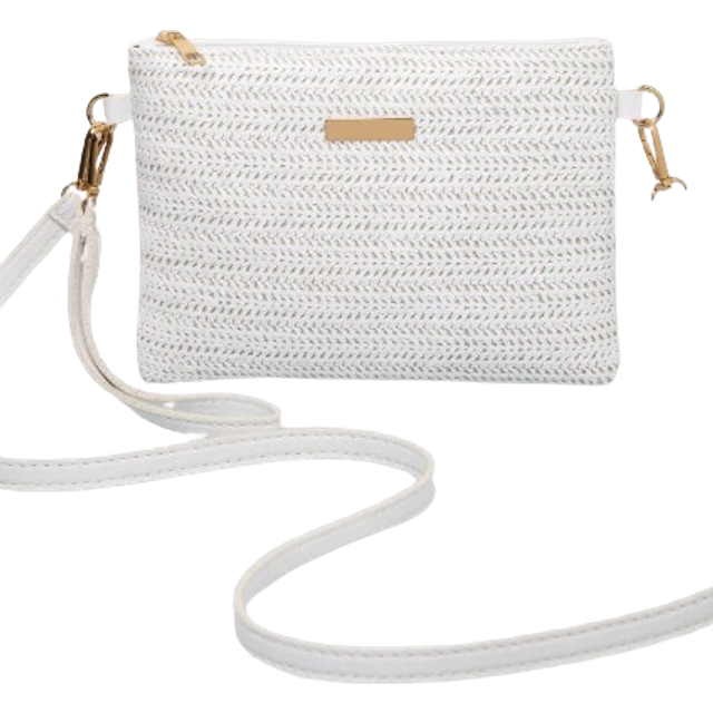 SHEIN New Spring Summer Fashion Straw Weave Ladies Handbag Versatile Shoulder Crossbody Sweet Small Square Bag, Eye-Catching Beach Bag Summer, Summer Straw
