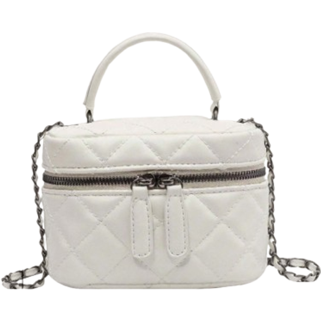 SHEIN Lightweight Mini Bags, Chain Bags, Quilted Thread Bags, Handbags, Bucket Bags, Suitable For Teen Girls, College Students, And White-Collar Workers, Ve