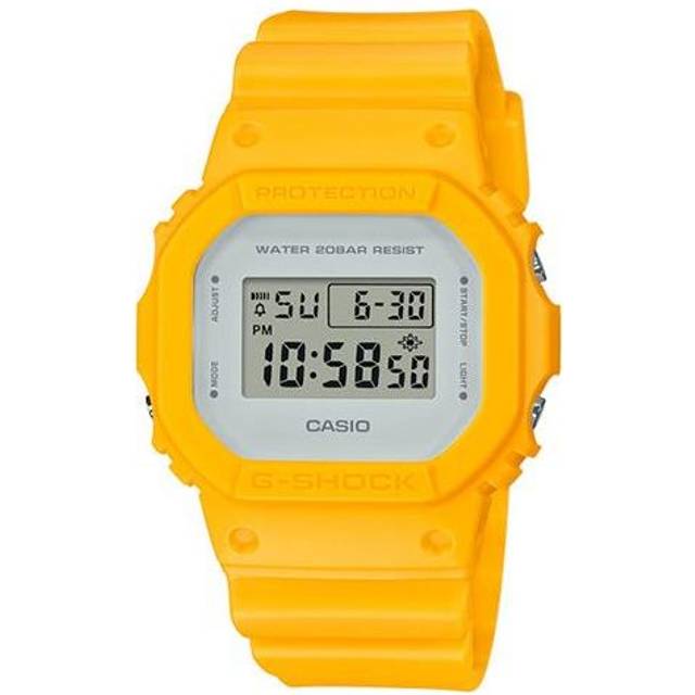 CASIO G-Shock Square 'Yellow' DW-5600CU-9 - Free