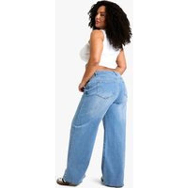 Womens The Plus Boyfriend Jean - Grey - 20/32L