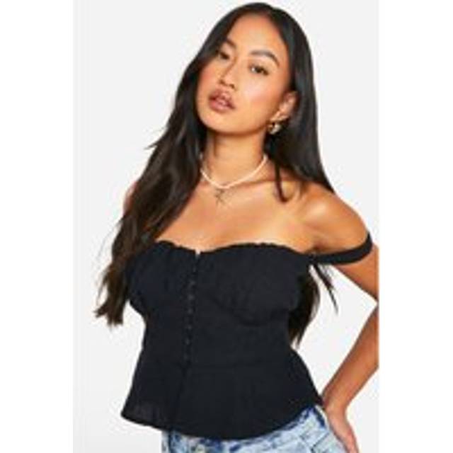 Womens Corset Top - Black - 12, Black