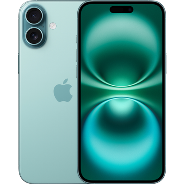 Apple iPhone 16 Plus 5G Dual SIM 256GB 8GB RAM Teal Green