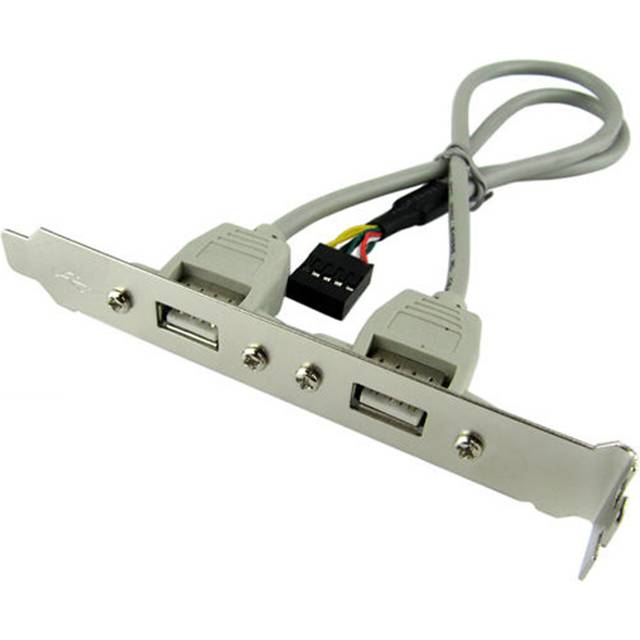 M30 usb 2.0 hub 9 pin internal on 2 x usb2.0 a socket motherboard adapter
