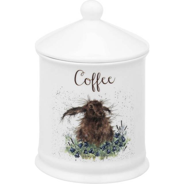 Wrendale by Royal Worcester Coffee Canister Hare, Multi-Colour