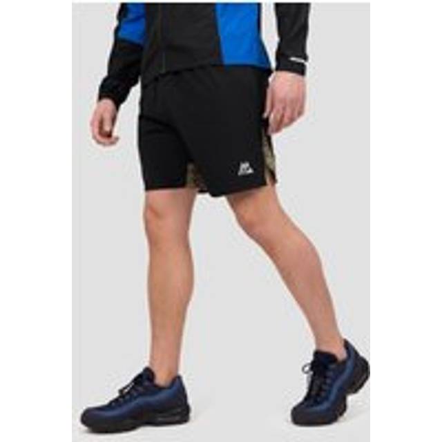 Montirex - Trail Panel Short - Blue, Pink, Yellow - S - Men's Shorts - Blue/Pink/Yellow