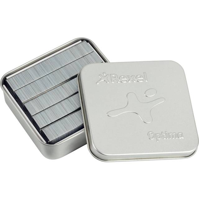Rexel Optima HD70 Staples 2102497 Silver Pack of 2500