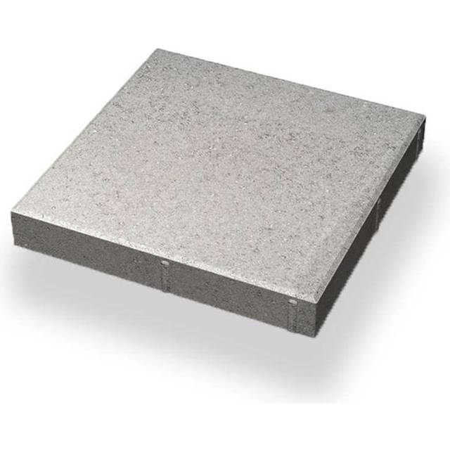 Siena Slät Fasad 350x350x50mm Benders (Grå)