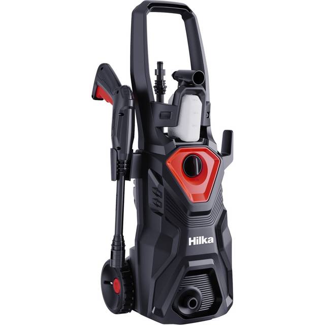 HILKA PRESSURE WASHER JET WASH PATIO CLEANER 1600W FOAM BOTTLE CAR HOME 91051600
