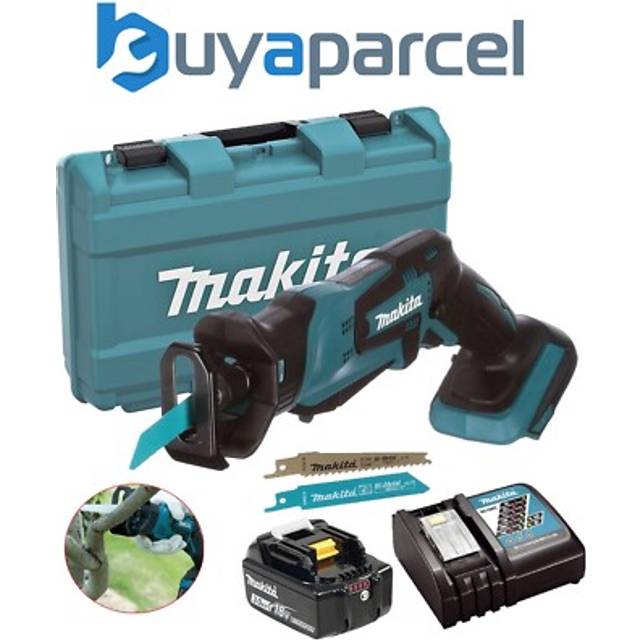 Makita DJR183 18v Cordless Reciprocating Garden Pruning Saw Bare + Case