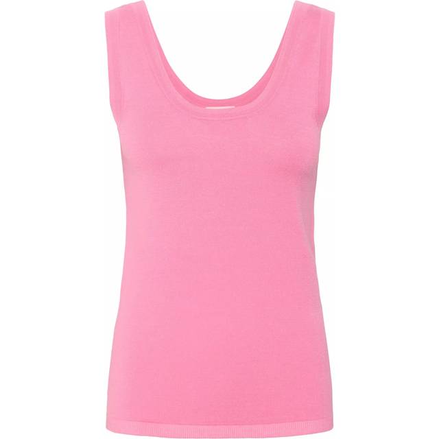 Soaked In Luxury Spina Scoop Neck Tank Top, Pink