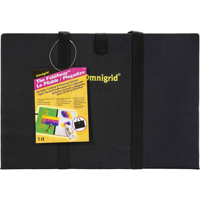 Dritz Omnigrid Fold-Away Cutting & Pressing Station  12' x 18'  Black