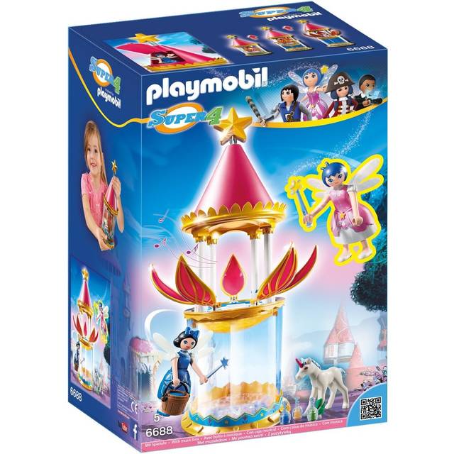 Playmobil Super 4 - Musical Flower Tower with Twinkle 6688