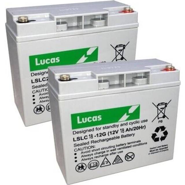 Lslc18-12 lucas sealed lead acid battery 12v 18ah