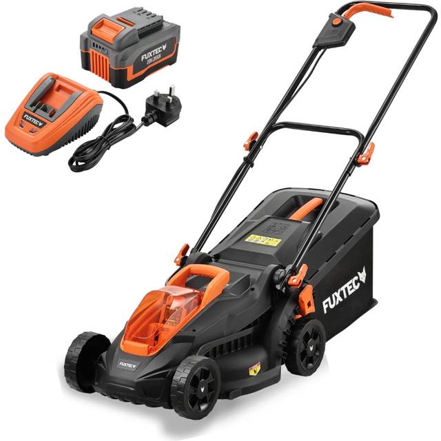 FUXTEC LM2030SET UK Cordless Lawn Mower 20V 33cm With Battery Charger