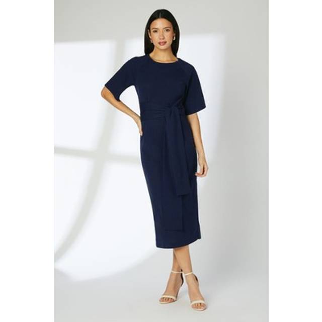 Principles navy fit & flare dress womens daywear dresses