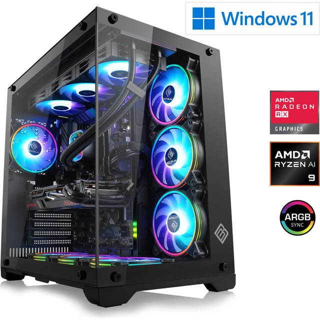 CSL Computer Gamer-PC M12330H AMD Ryzen 9 9950X3D 5.7 GHz 64 GB RAM 2000 GB SSD AMD Radeon™ RX 9070 XT 16 GB GDDR6 94924