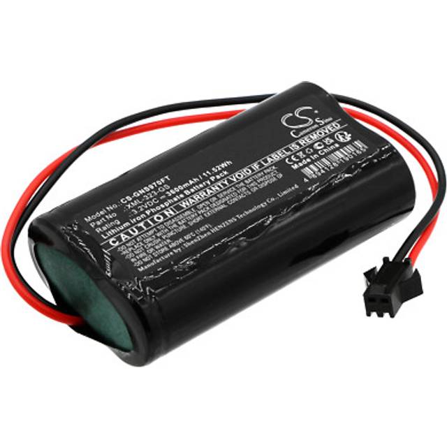 Battery for gama sonic gs-94b gs-97f-ge gs-97n xml-323-gs 3600mah 3.2v