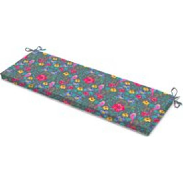 Wildflower Garden Bench Seat Pad - Multi - 1 Pack
